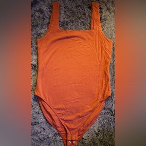 Old Navy Vibrant Orange Body Suit